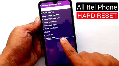 spreadtrum factory test phone test factory used hard reset|How to hard reset Itel A23 .